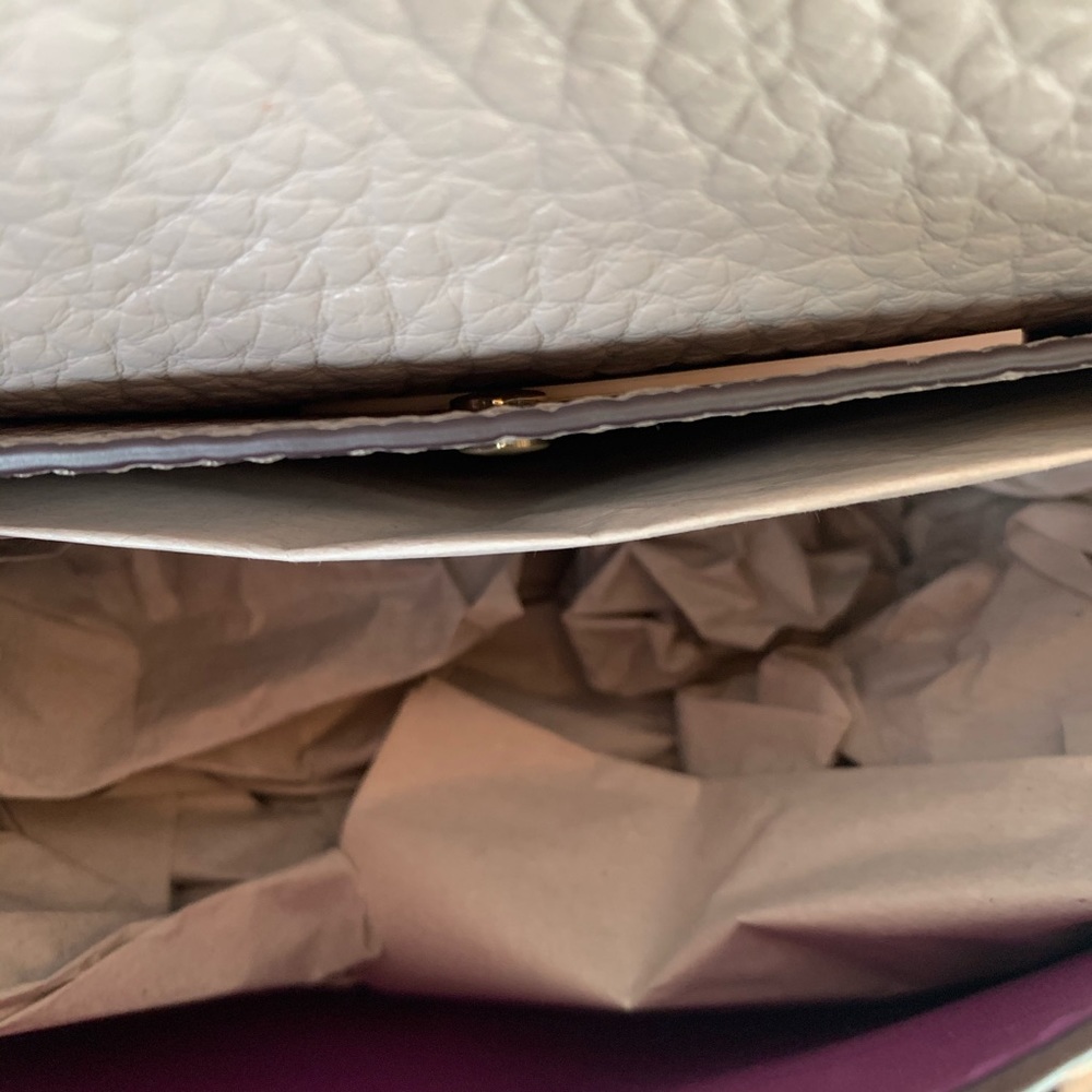 Kate spade leather crossbody gray Berrin carter - Picture 8 of 8